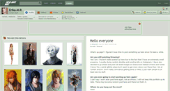 Desktop Screenshot of erika-m-r.deviantart.com