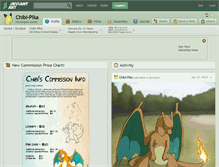 Tablet Screenshot of chibi-pika.deviantart.com