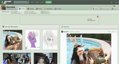 Desktop Screenshot of necros66.deviantart.com