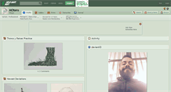 Desktop Screenshot of motero.deviantart.com