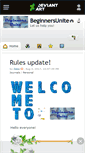 Mobile Screenshot of beginnersunite.deviantart.com