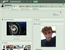Tablet Screenshot of dimiseven.deviantart.com