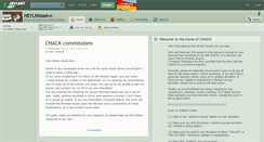 Desktop Screenshot of heylinslash.deviantart.com