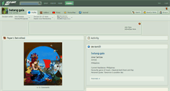 Desktop Screenshot of batang-gala.deviantart.com