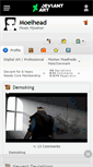 Mobile Screenshot of moelhead.deviantart.com