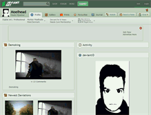 Tablet Screenshot of moelhead.deviantart.com