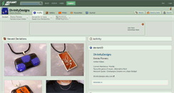 Desktop Screenshot of divinitydesigns.deviantart.com
