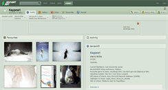 Desktop Screenshot of kaypearl.deviantart.com