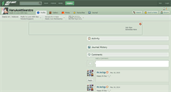 Desktop Screenshot of haruaoattlearstre.deviantart.com