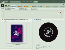Tablet Screenshot of one-bh.deviantart.com