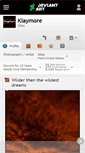 Mobile Screenshot of klaymore.deviantart.com
