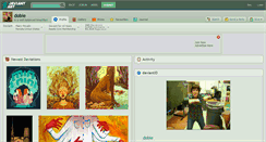 Desktop Screenshot of dobie.deviantart.com