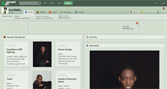 Desktop Screenshot of kurokaku.deviantart.com