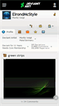 Mobile Screenshot of elrondmcstyle.deviantart.com