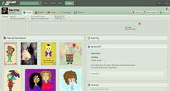 Desktop Screenshot of kawime.deviantart.com