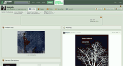 Desktop Screenshot of moryah.deviantart.com