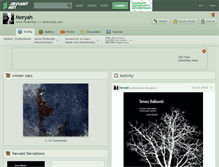 Tablet Screenshot of moryah.deviantart.com