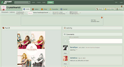 Desktop Screenshot of crystalheartss.deviantart.com