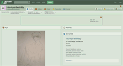 Desktop Screenshot of i-luv-kyo-the-kitty.deviantart.com