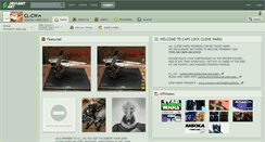 Desktop Screenshot of cl-cw.deviantart.com