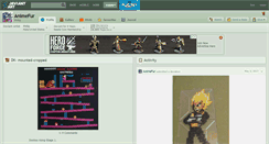 Desktop Screenshot of animefur.deviantart.com