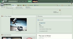 Desktop Screenshot of lonegunman.deviantart.com