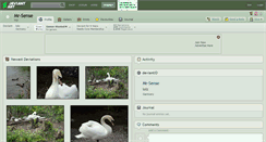 Desktop Screenshot of mr-sense.deviantart.com