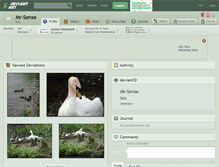 Tablet Screenshot of mr-sense.deviantart.com