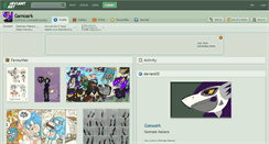 Desktop Screenshot of gamoark.deviantart.com