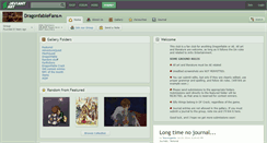 Desktop Screenshot of dragonfablefans.deviantart.com