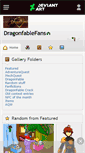 Mobile Screenshot of dragonfablefans.deviantart.com