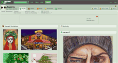 Desktop Screenshot of jcaceres.deviantart.com