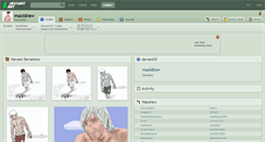 Desktop Screenshot of maxidraw.deviantart.com