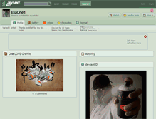 Tablet Screenshot of ekaone1.deviantart.com
