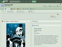 Tablet Screenshot of jeremyrscott.deviantart.com