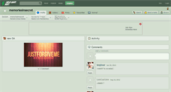 Desktop Screenshot of memoriesinsecret.deviantart.com