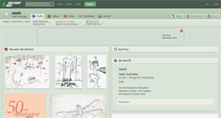 Desktop Screenshot of neeti.deviantart.com