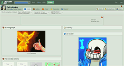 Desktop Screenshot of dairuanubis.deviantart.com
