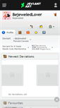 Mobile Screenshot of bejeweledlover.deviantart.com