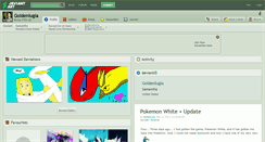 Desktop Screenshot of goldenlugia.deviantart.com