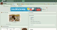 Desktop Screenshot of daisoku.deviantart.com