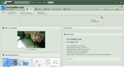 Desktop Screenshot of evil-goldfish-club.deviantart.com