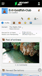 Mobile Screenshot of evil-goldfish-club.deviantart.com