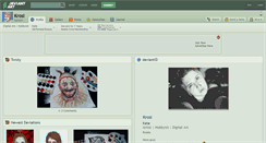 Desktop Screenshot of krosi.deviantart.com