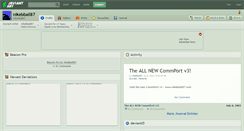 Desktop Screenshot of nikebball87.deviantart.com