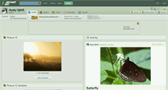 Desktop Screenshot of mysty-spirit.deviantart.com