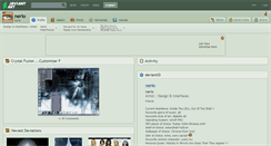 Desktop Screenshot of nerio.deviantart.com