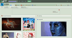 Desktop Screenshot of i-w-iron.deviantart.com
