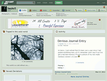 Tablet Screenshot of bauke5.deviantart.com