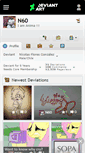 Mobile Screenshot of n60.deviantart.com